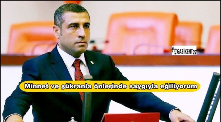 Taşdoğan'dan Gaziler G&uuml;n&uuml; mesajı