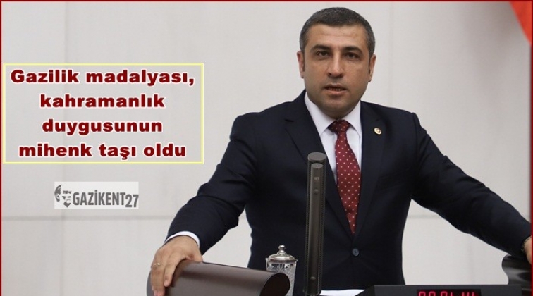 Taşdoğan'dan Gazilik g&uuml;n&uuml; mesajı