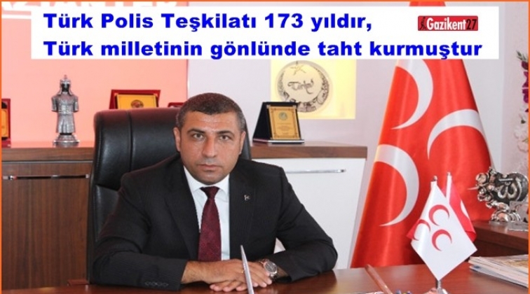 Taşdoğan'dan Polis Haftası mesajı
