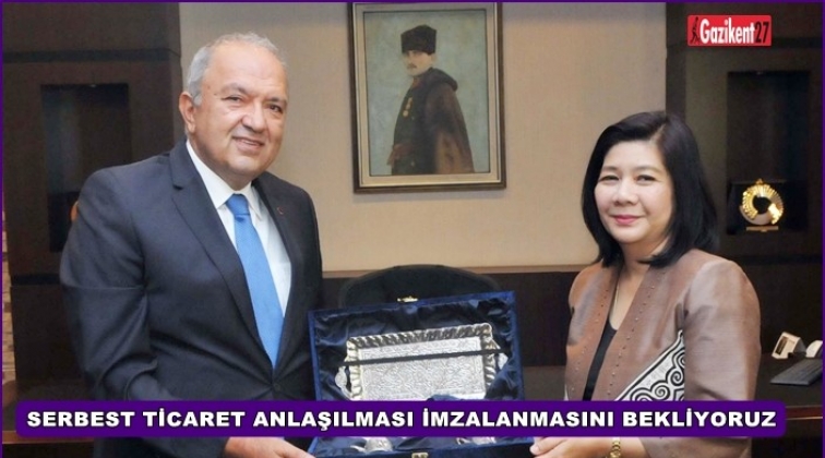 Tayland'ın Ankara Büyükelçisi'nden GSO'ya ziyaret