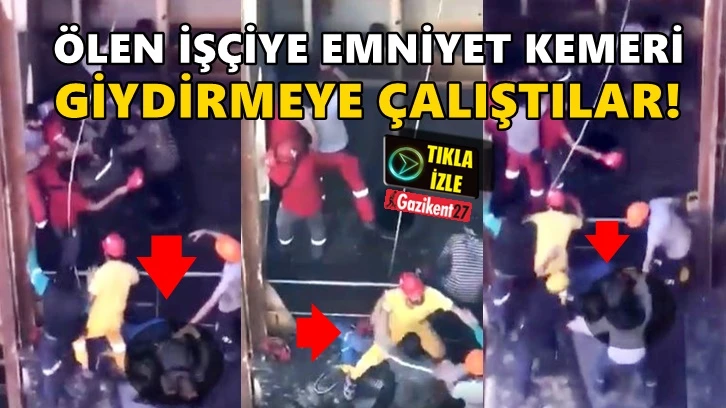 Tazminattan kurtulmak için ölen işçiye bunu yaptılar!