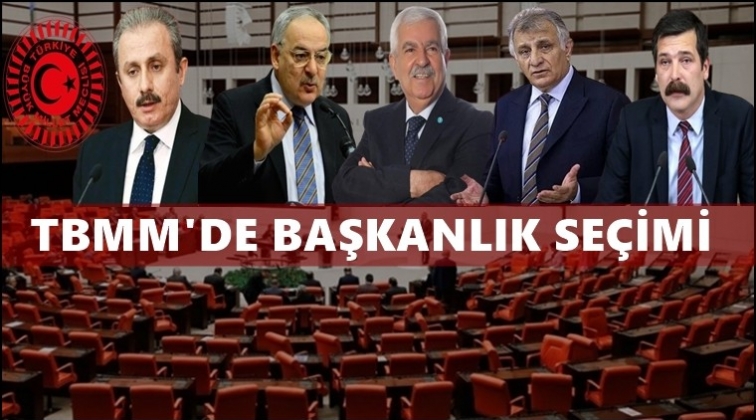 TBMM başkanlık se&ccedil;imi i&ccedil;in toplanıyor!