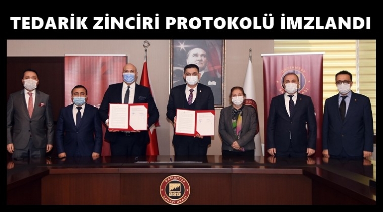 Tedarik zinciri protokolü imzalandı