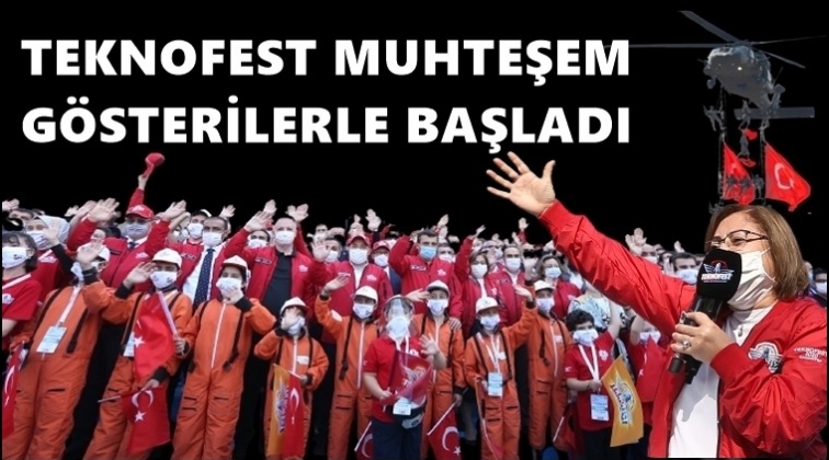 TEKNOFEST, renkli etkinliklerle başladı...