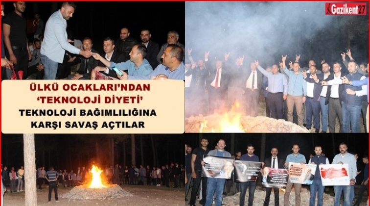 Teknoloji bağımlılığına karşı savaş a&ccedil;tılar