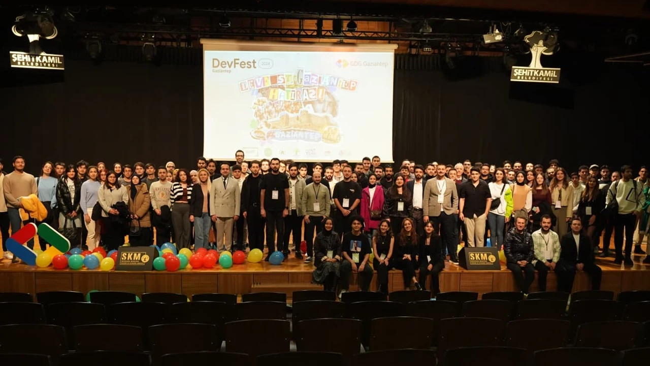 Teknolojinin nabzı DevFest Gaziantep 2025'te atacak