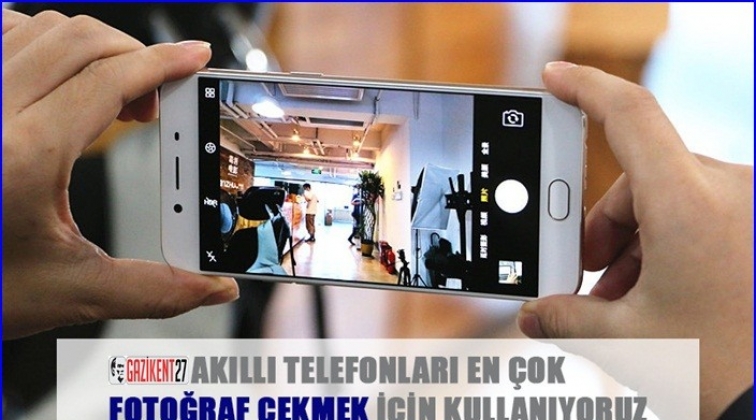 Telefonları fotoğraf ve video için kullanıyoruz