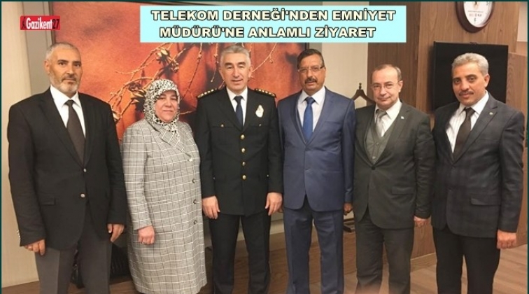 Telekom Derneği'nden Emniyet M&uuml;d&uuml;r&uuml;'ne ziyaret