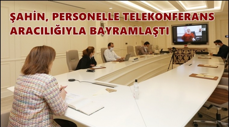 Telekonferans aracılığıyla bayramlaşma