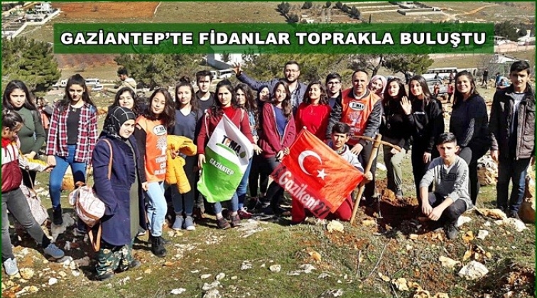 TEMA Vakfı 1800 fidanı toprakla buluşturdu