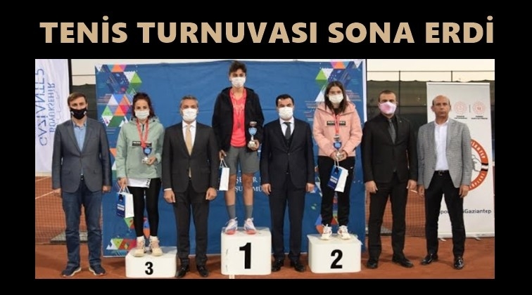 Tenis turnuvası sona erdi