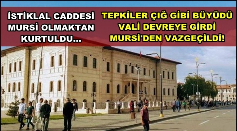 Tepkiler &uuml;zerine İstiklal Caddesi&rsquo;nin adı değişmedi!
