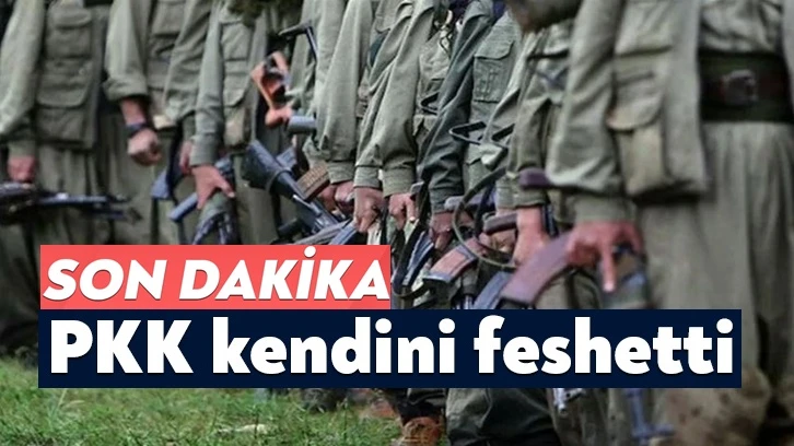 Terör örgütü PKK kendini feshettiğini duyurdu!