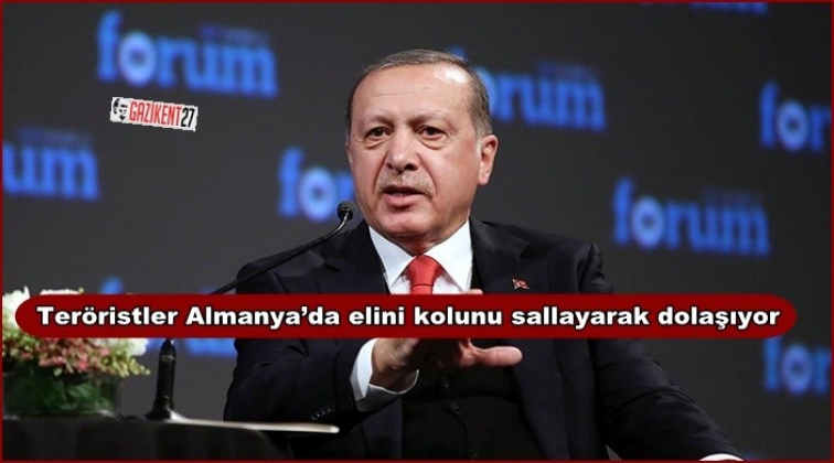 Ter&ouml;ristler Almanya&rsquo;da elini kolunu sallayarak dolaşıyor