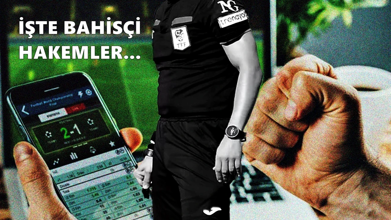 TFF bahis oynayan hakemleri açıkladı! İşte o hakemler...