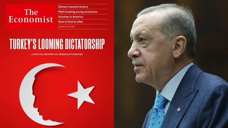 The Economist'ten 'Erdoğan'ın imparatorluğu' kapağı
