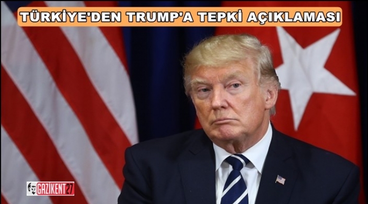 Ticaret Bakanlığından Trump&rsquo;a tepki