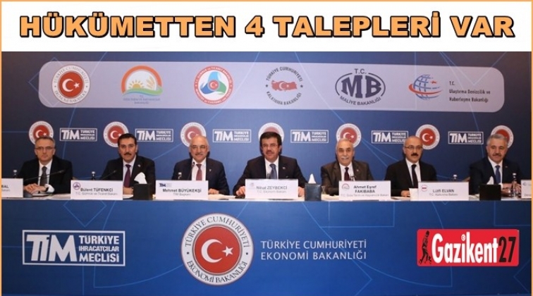 TİM'den “tüm zamanların rekoru” için öncelikli dört talep