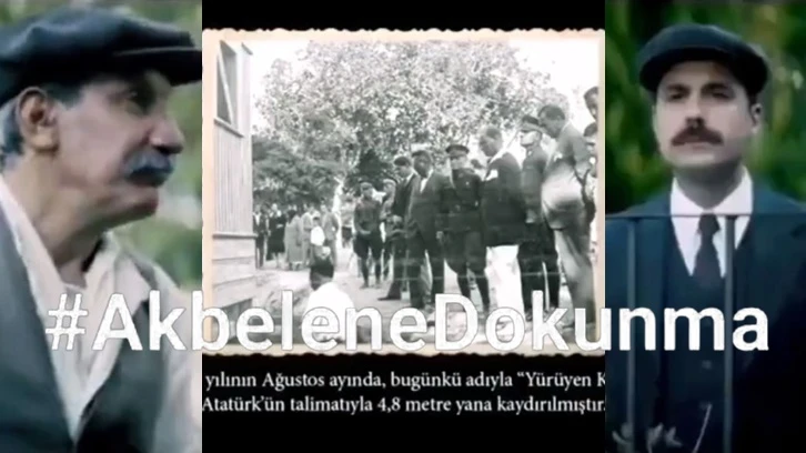 TİP'in Atatürk'lü Akbelen videosu gündem oldu...