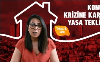 TİP’den konut krizine karşı kanun teklifi...