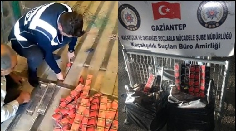 Tır dorsesindeki sigara zulası polisi bile şaşırttı!