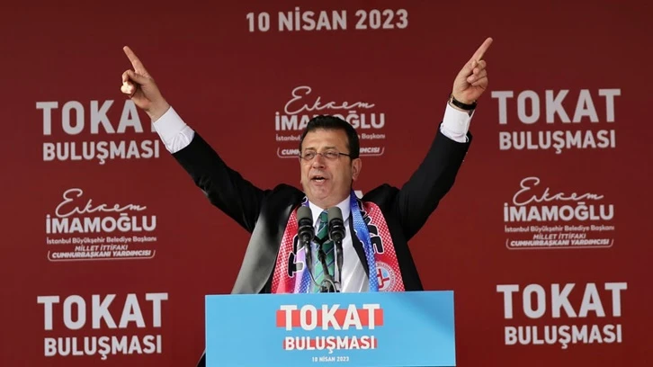 Tokat'ta İmamoğlu fırtınası...