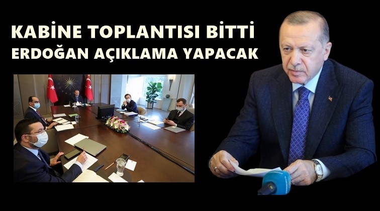 Toplantı sona erdi! Erdoğan açıklama yapacak