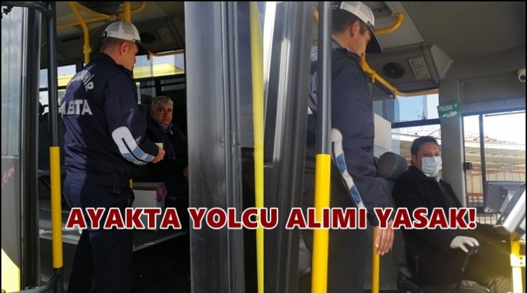 Toplu taşımada ayakta yolcu denetimi