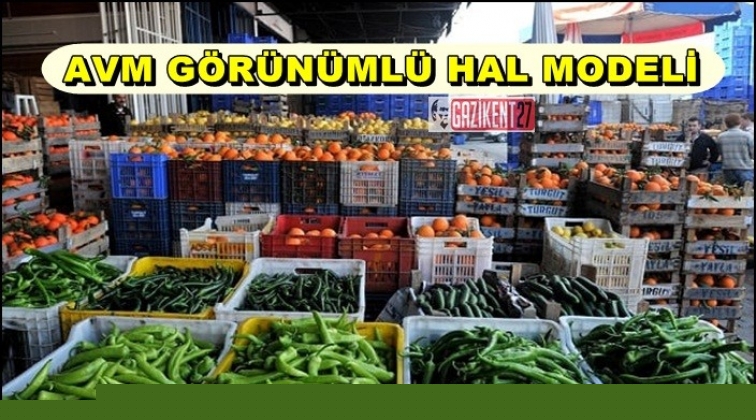 Toptancı hallerine AVM modeli