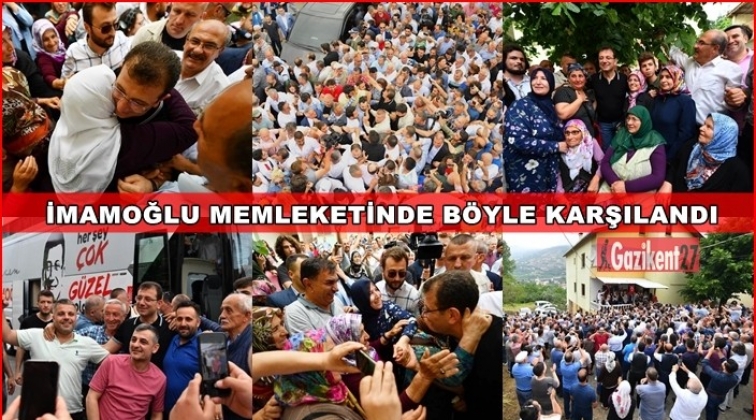 Trabzon İmamoğlu'nu bağrına bastı