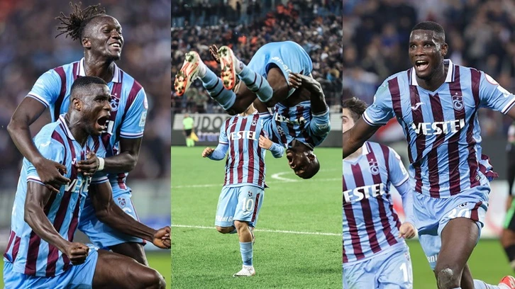 Trabzonsporlu Onuachu'nun attığı gol gündem oldu!