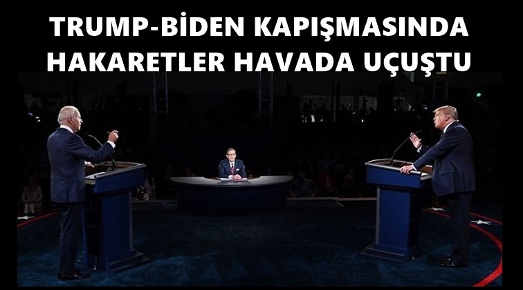 Trump-Biden karşı karşıya geldi