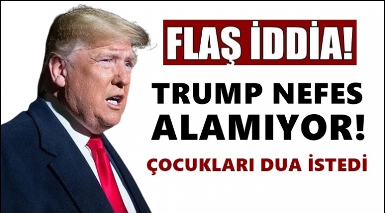 Trump, hastaneye kaldırıldı!