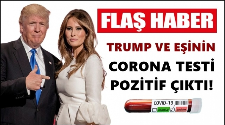 Trump ve eşi corona virüsüne yakalandı!