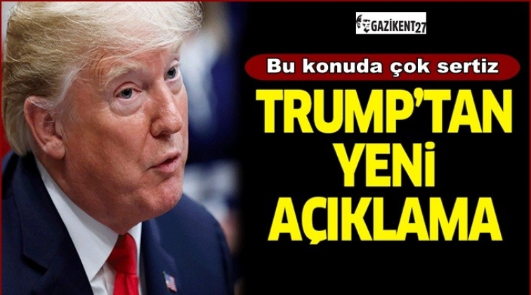 Trump’tan sert Kaşıkçı açıklaması