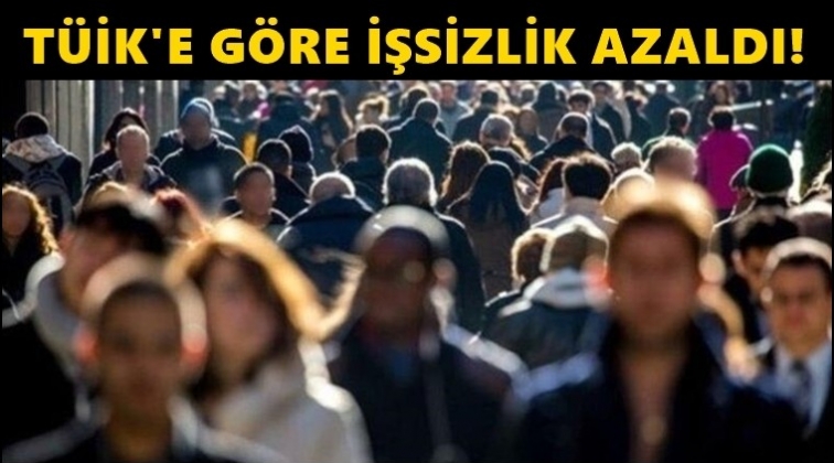 TÜİK: İşsizlik yüzde 12.7'ye geriledi