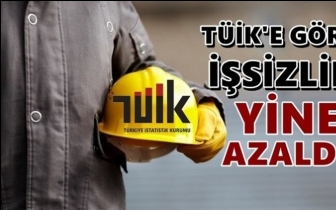 TÜİK'e göre, nisan ayında işsizlik düştü!