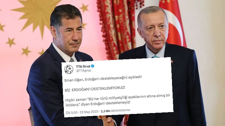 Türkçüler'den Sinan Oğan'a tepki: Yazıklar olsun!