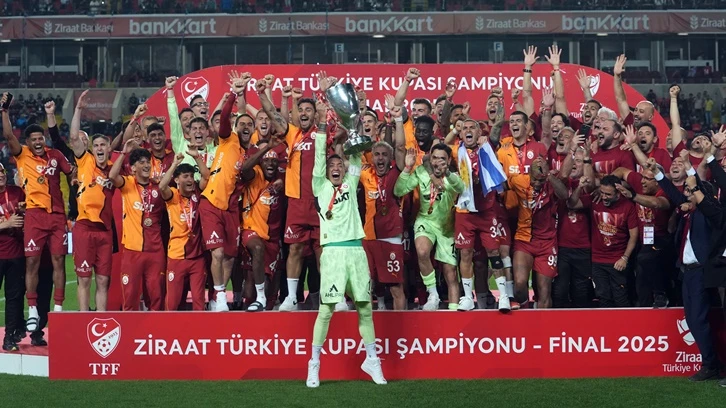 Türkiye Kupası'nda şampiyon Galatasaray