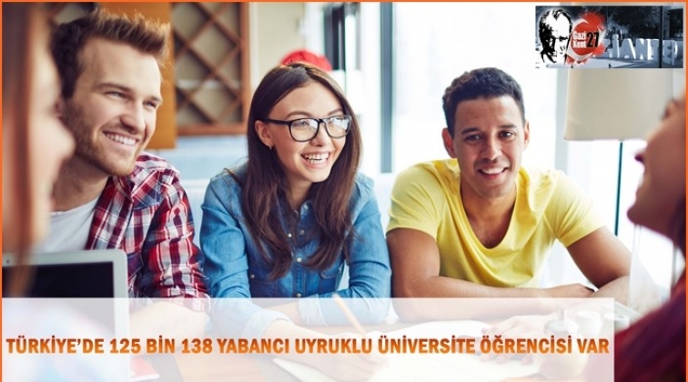 Türkiye’de 125 bin yabancı öğrenci var