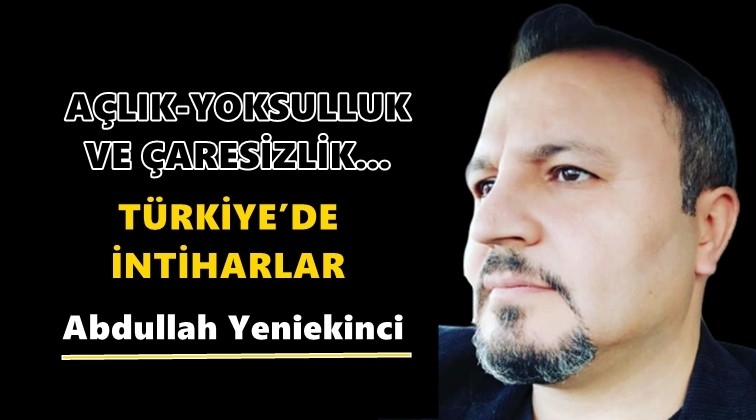 Türkiye’de intiharlar...