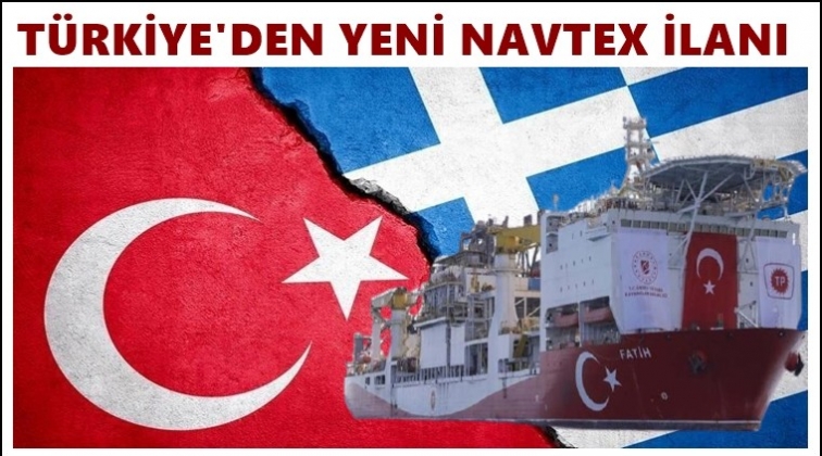 Türkiye’den yeni Navtex ilanı
