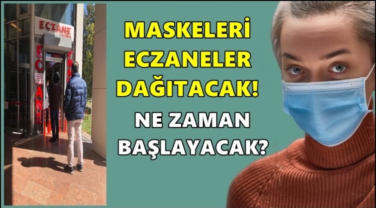 Ücretsiz maske dağıtımına formül bulundu