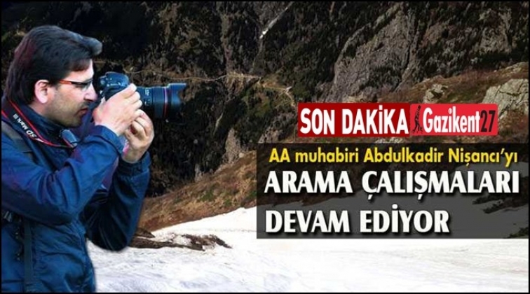 U&ccedil;uruma d&uuml;şen gazeteci hala bulunamadı