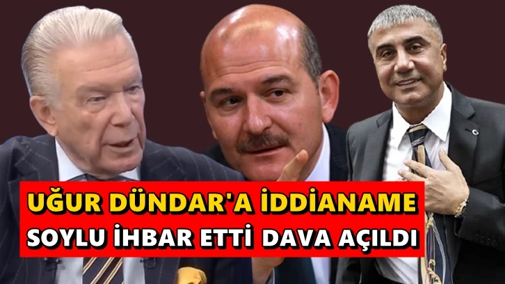 Uğur Dündar'a Sedat Peker davası