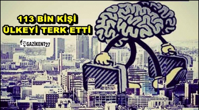 &lsquo;&Uuml;lkeyi terk edenlerin sayısı y&uuml;zde 63 arttı&rsquo;