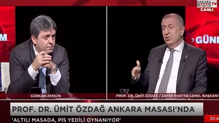 Ümit Özdağ: Altılı masada ‘pis yedili’ oynanıyor!