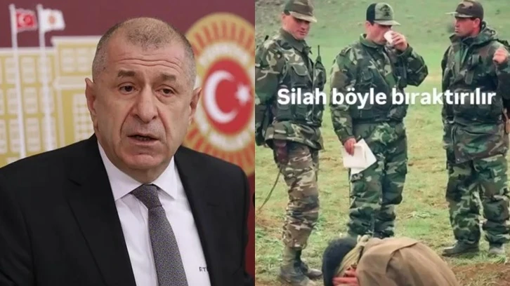 Ümit Özdağ'dan 'Silah böyle bıraktırılır' paylaşımı...