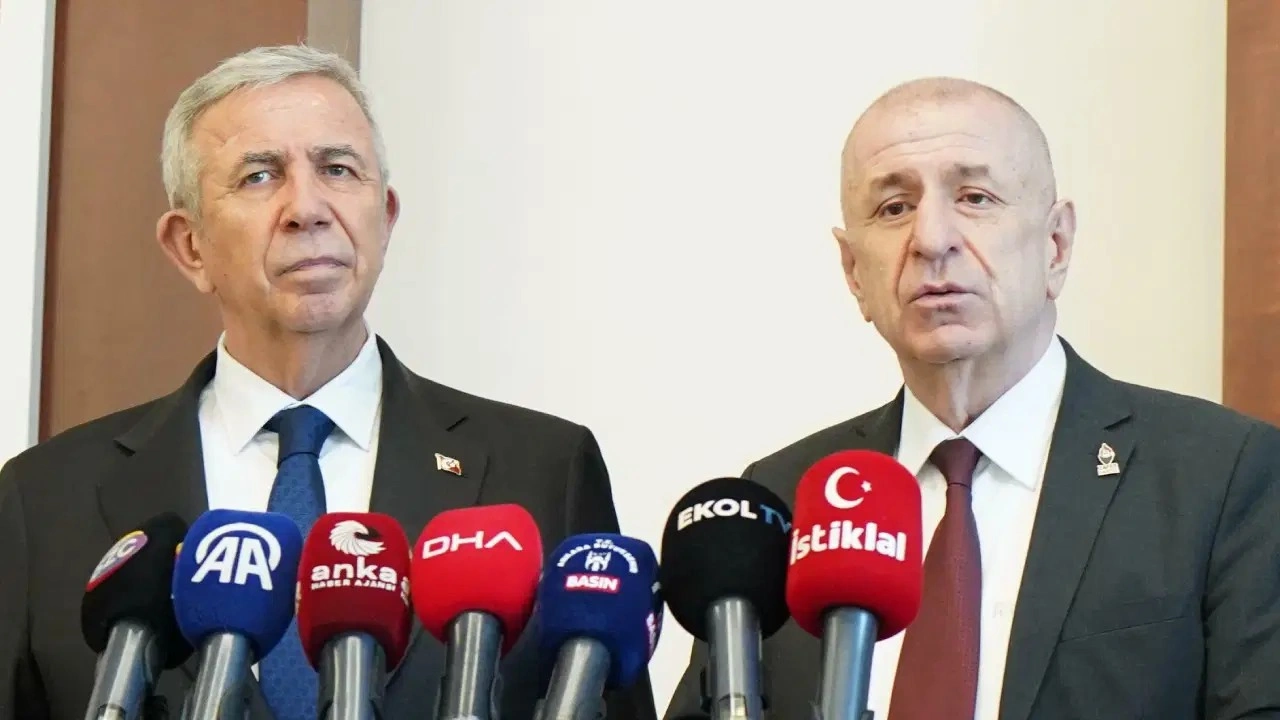 Ümit Özdağ, Mansur Yavaş'ı ziyaret etti... Yavaş'tan İmamoğlu'nun avukatı tutuklanmas