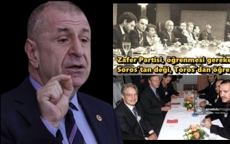 Ümit Özdağ'dan 'Soros' fotoğraflı yanıt...